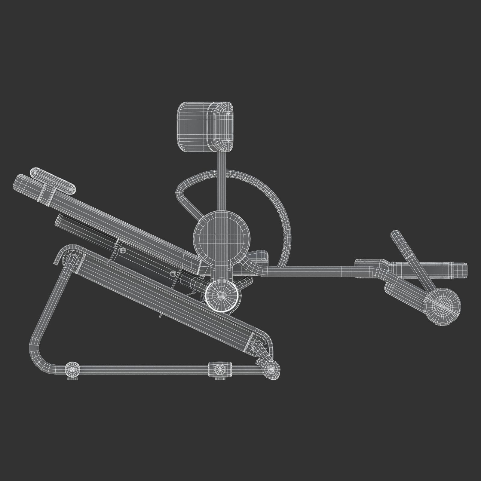 Technogym - Stretching - Flexability Posterior 3D model_13