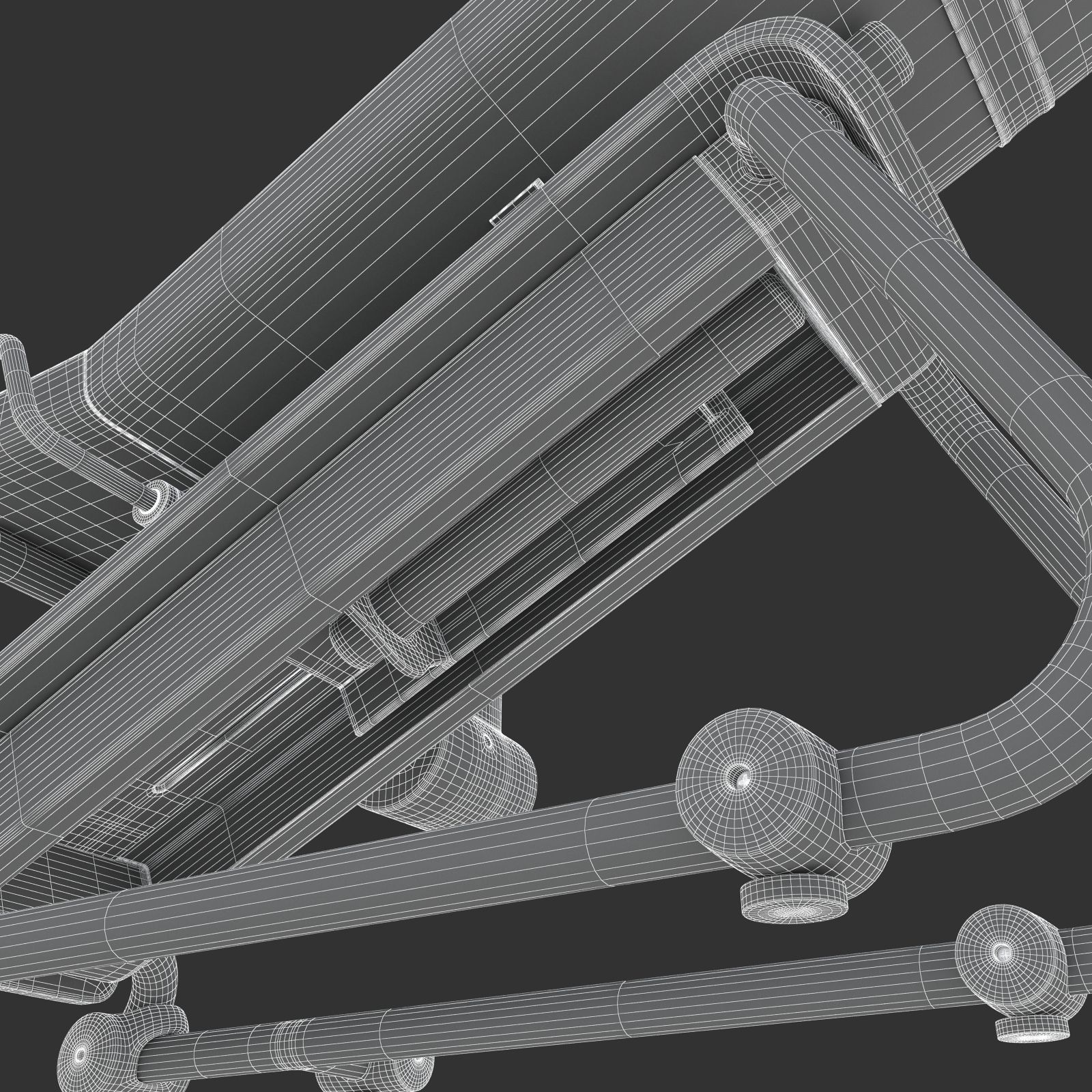 Technogym - Stretching - Flexability Posterior 3D model_20