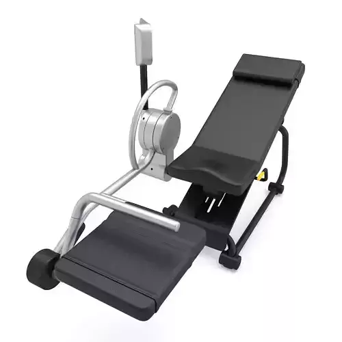 Technogym - Stretching - Flexability Posterior 3D model