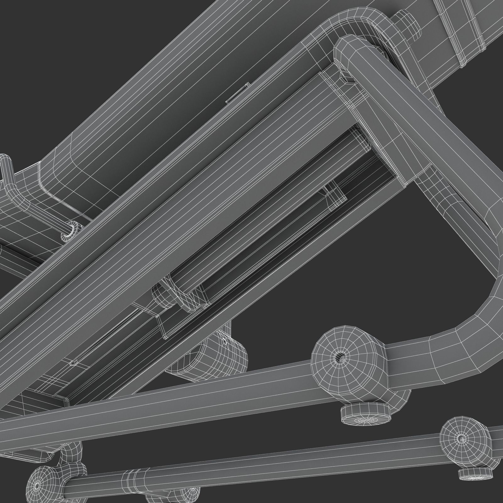 Technogym - Stretching - Flexability Posterior 3D model_18