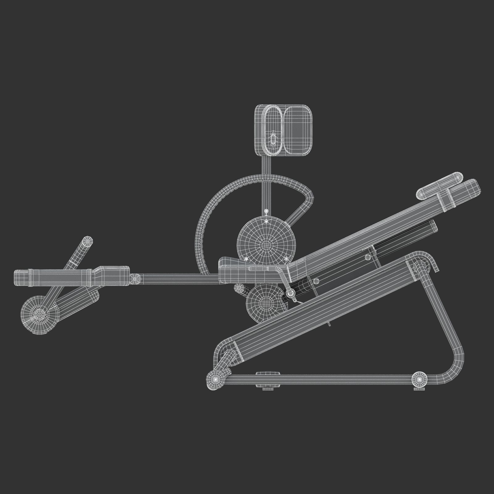 Technogym - Stretching - Flexability Posterior 3D model_12