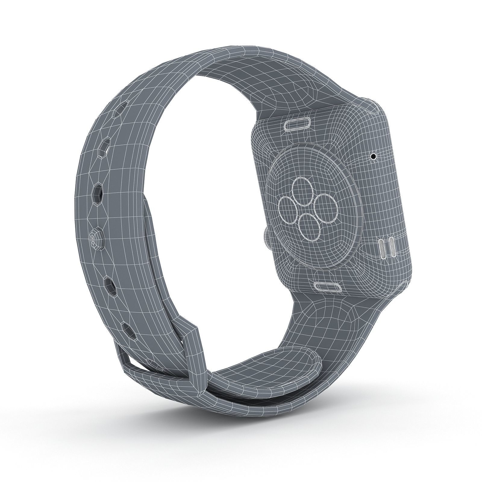Apple Watch Sport 3D model_7