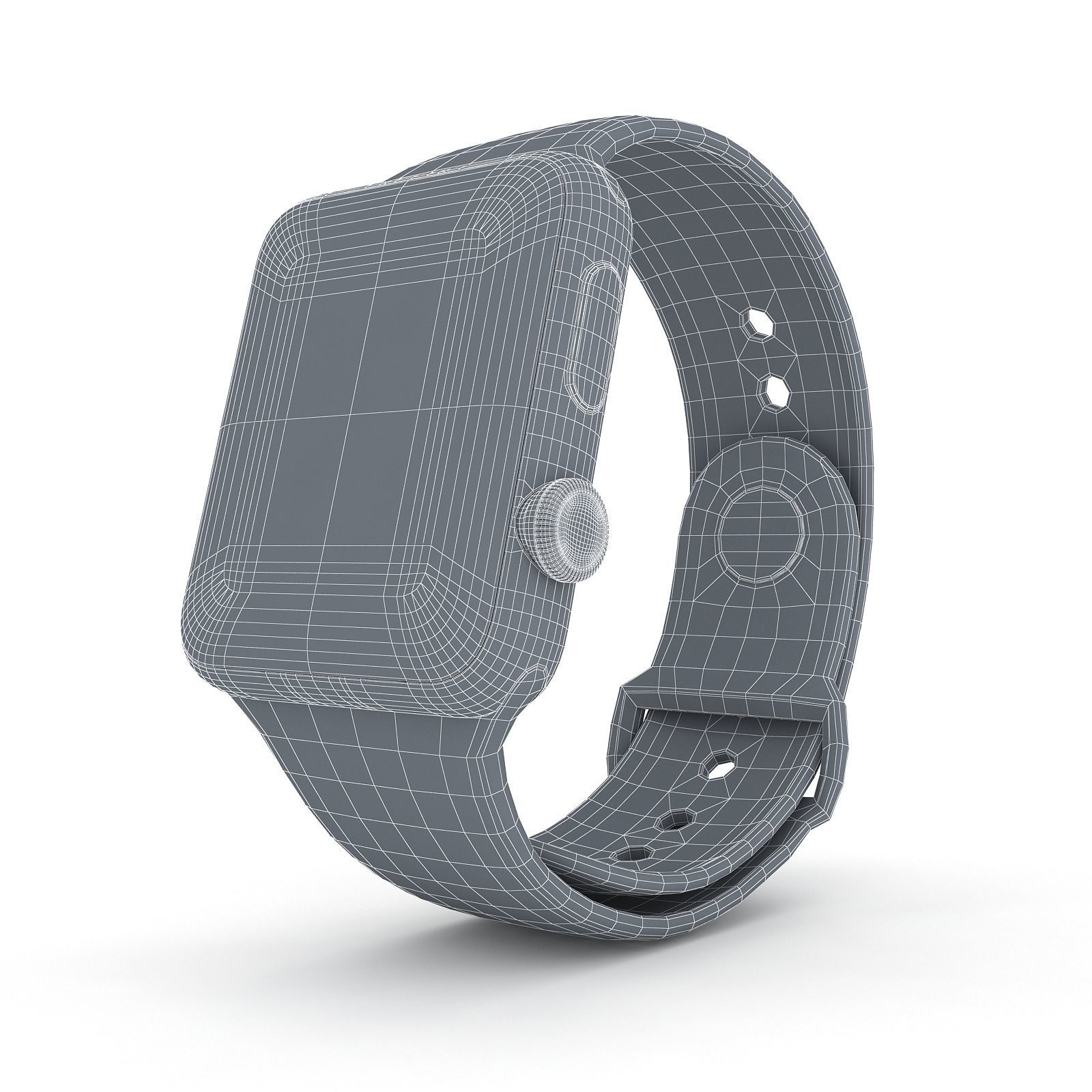 Apple Watch Sport 3D model_5