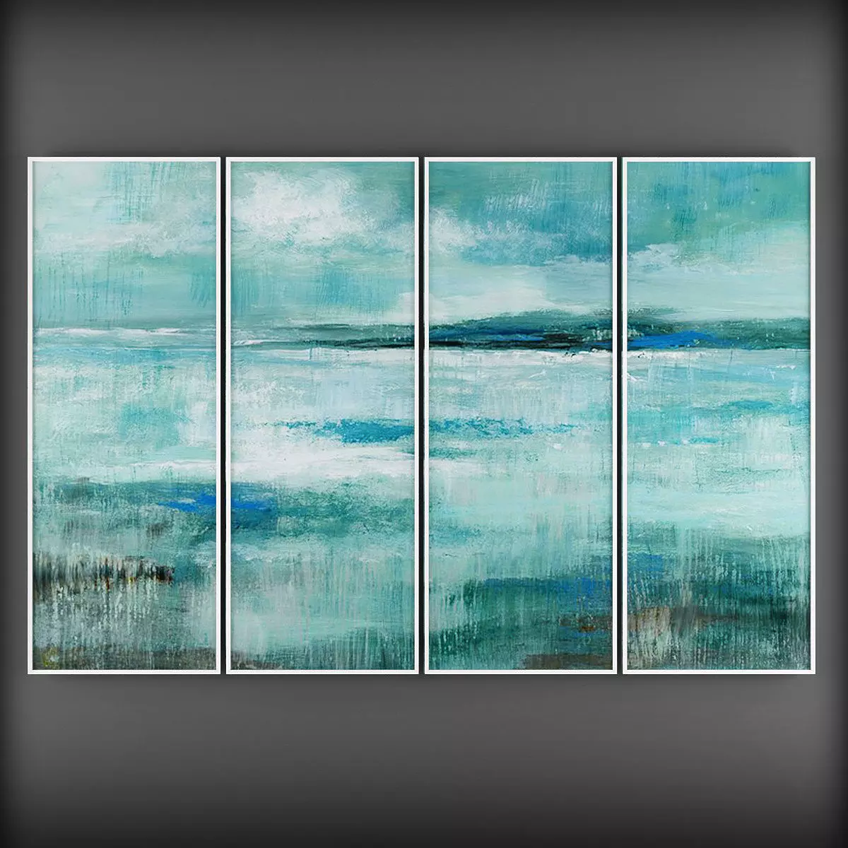 Picture Frames Low-poly 3D model_0