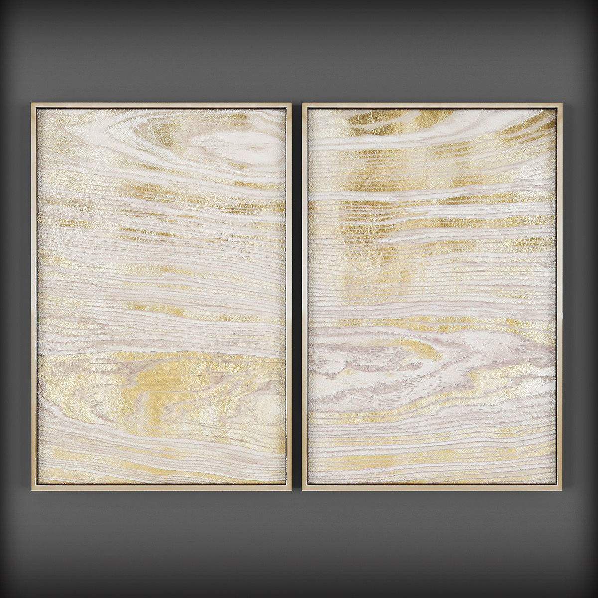 Picture Frames Low-poly 3D model_1