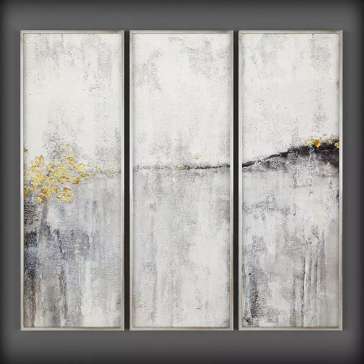 Picture Frames Low-poly 3D model_0