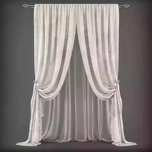 Curtain 3D model 305