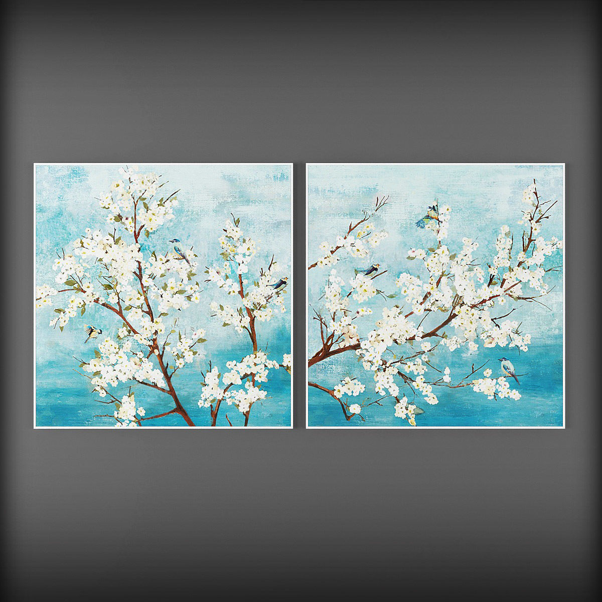 Picture Frames Low-poly 3D model_1