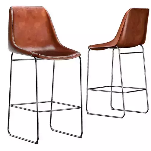 WATERLOO Chair Low-poly 3D model
