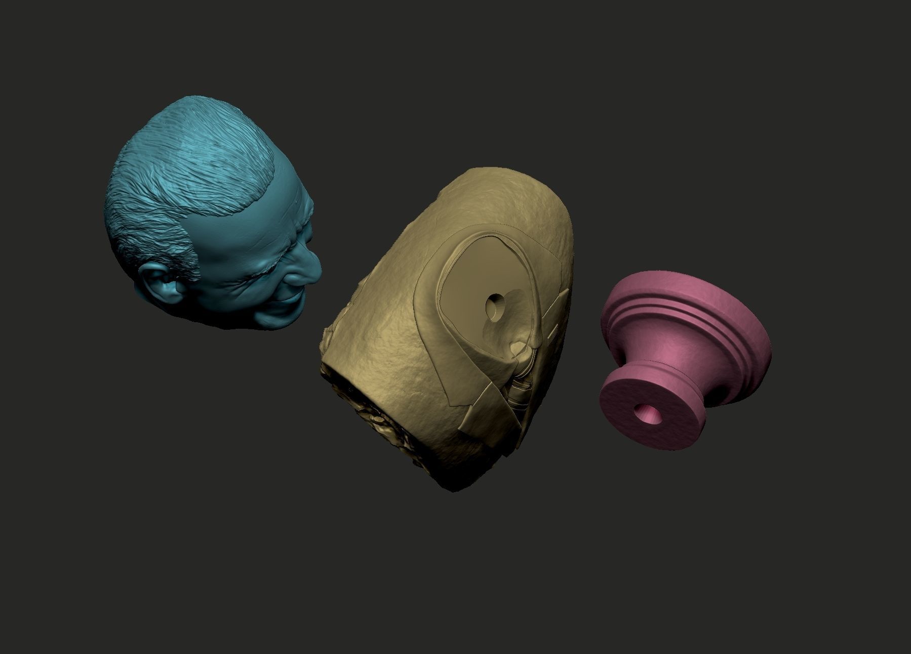 Joe Biden US president bust 3D print model_9