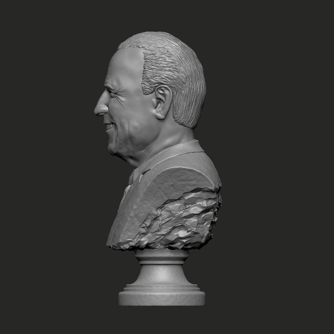 Joe Biden US president bust 3D print model_3