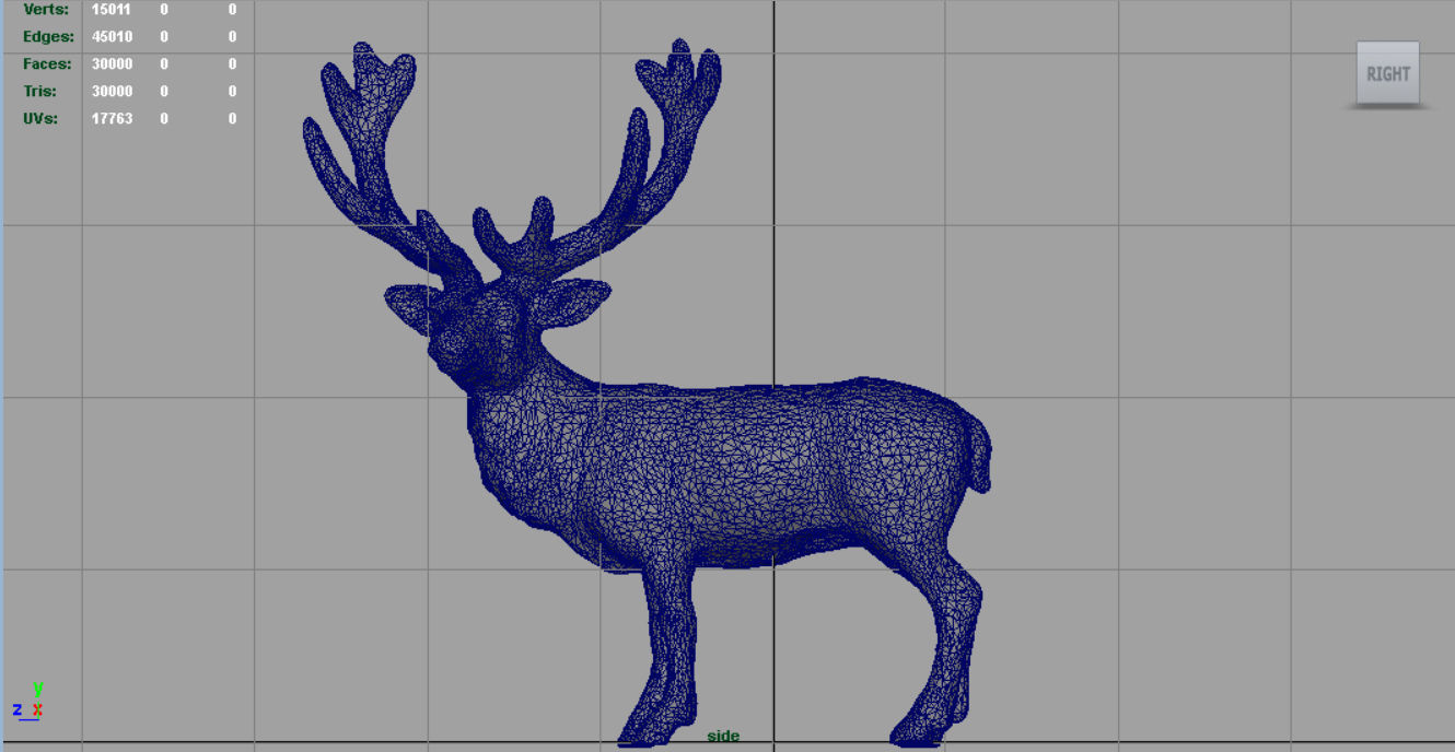 Red Deer 3D model_11