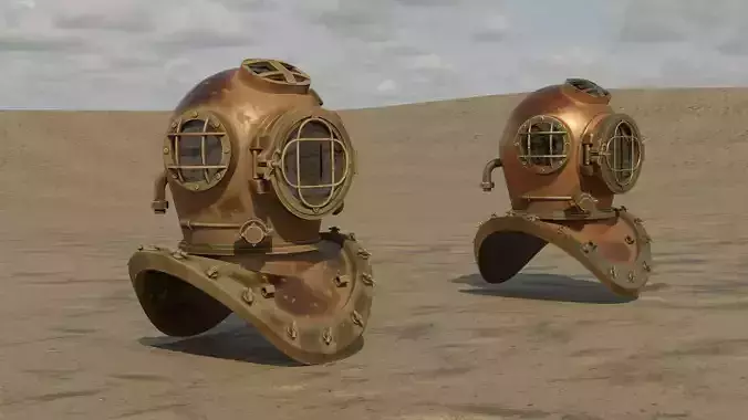 Antique Diving Helmet