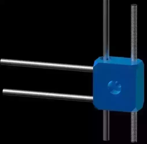 Printrbot LV V2 - Z Carraige Re-design V1a The Box Free 3D print model