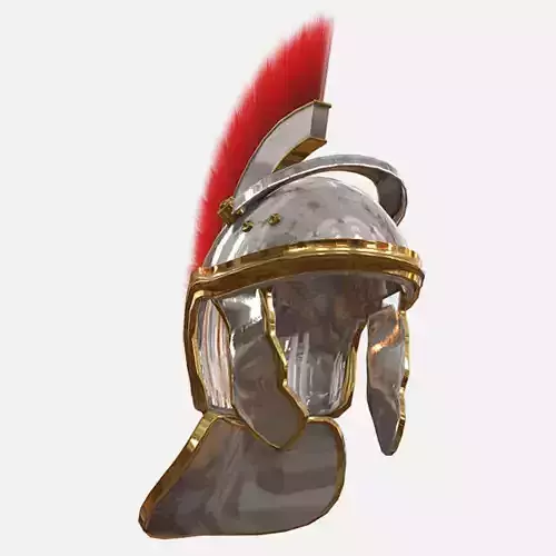 Roman Centurion Helmet Low-poly 3D model