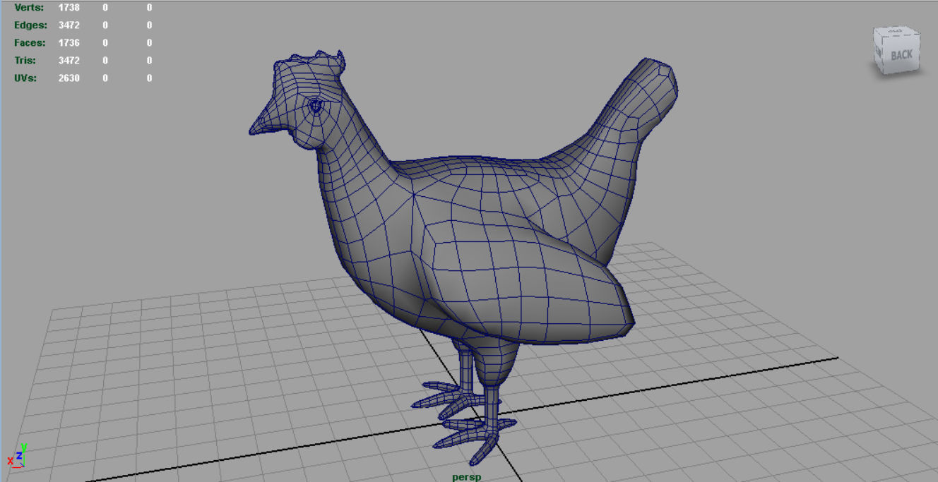 Farm Animals Collection Pack Low-poly 3D model_14