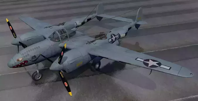 Lockheed F-5A Photo Lightning