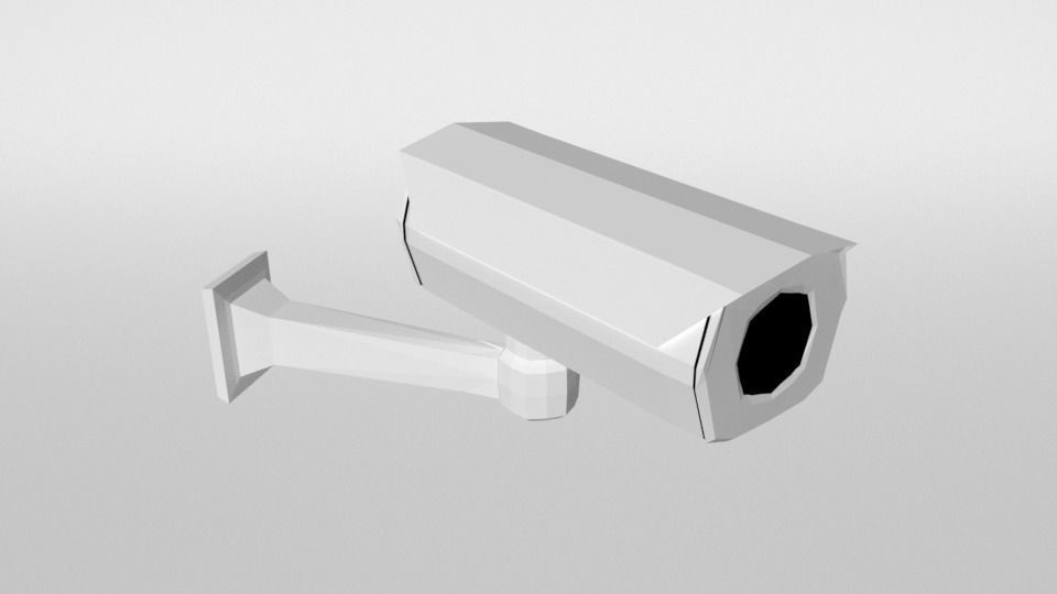 Free Street Cam Free low-poly 3D model