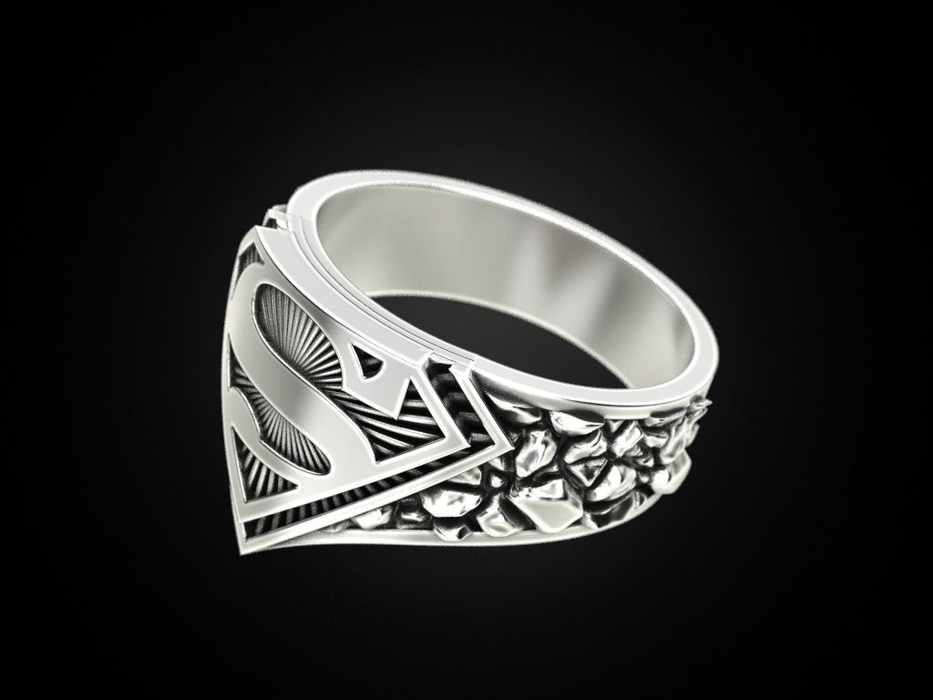 The Ring of Superman 3D print model_2