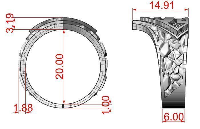 The Ring of Superman 3D print model_9