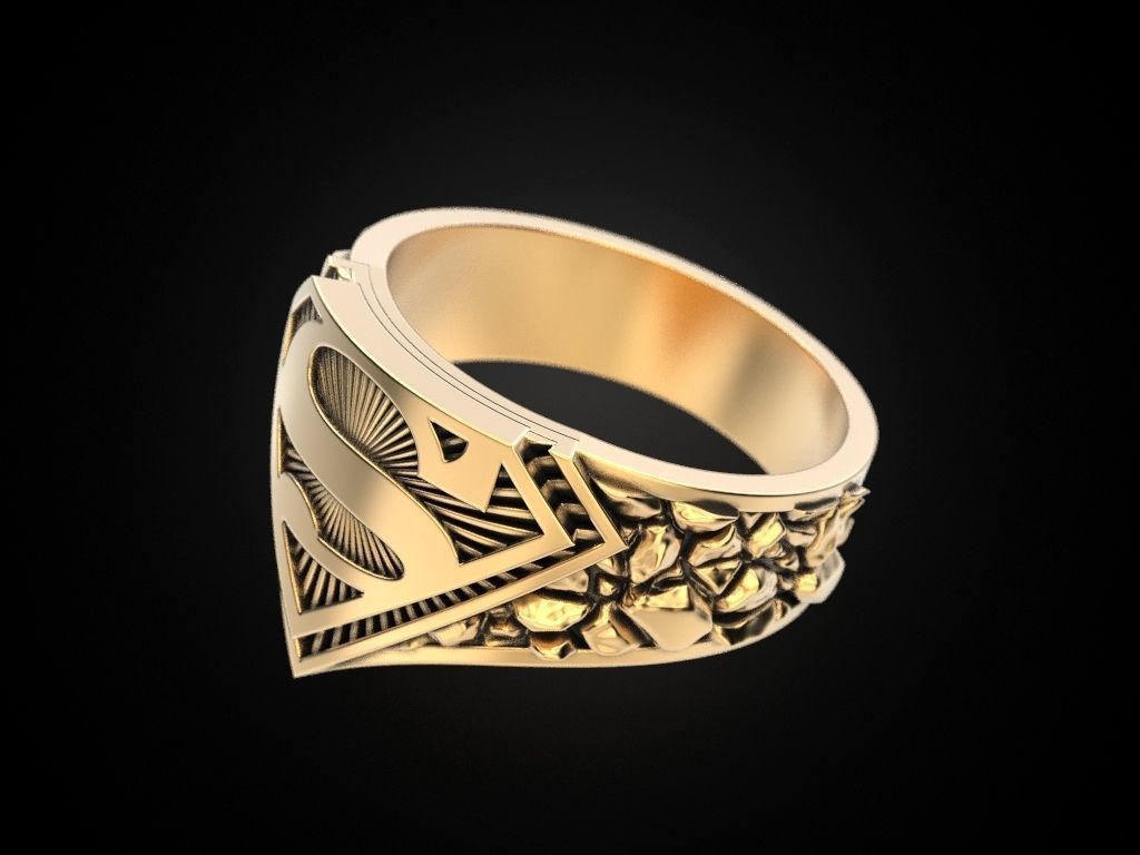 The Ring of Superman 3D print model_6