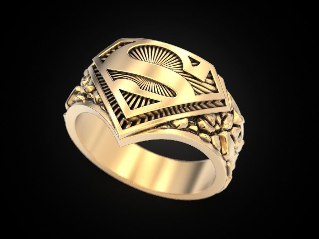 The Ring of Superman 3D print model_5
