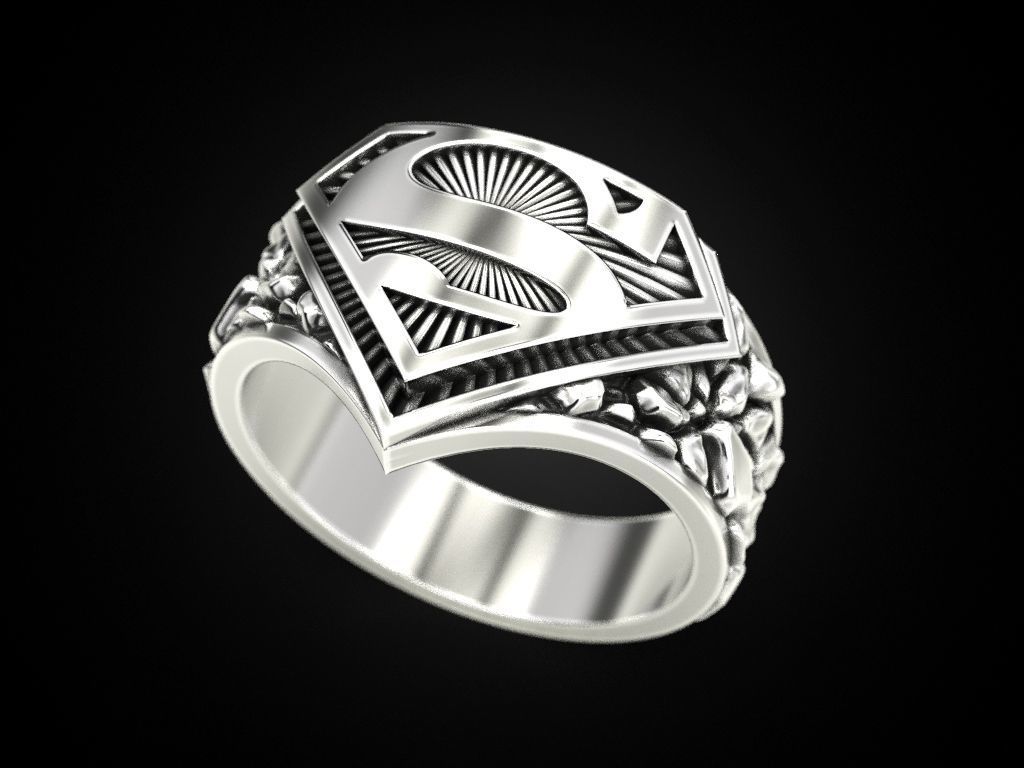 The Ring of Superman 3D print model_1