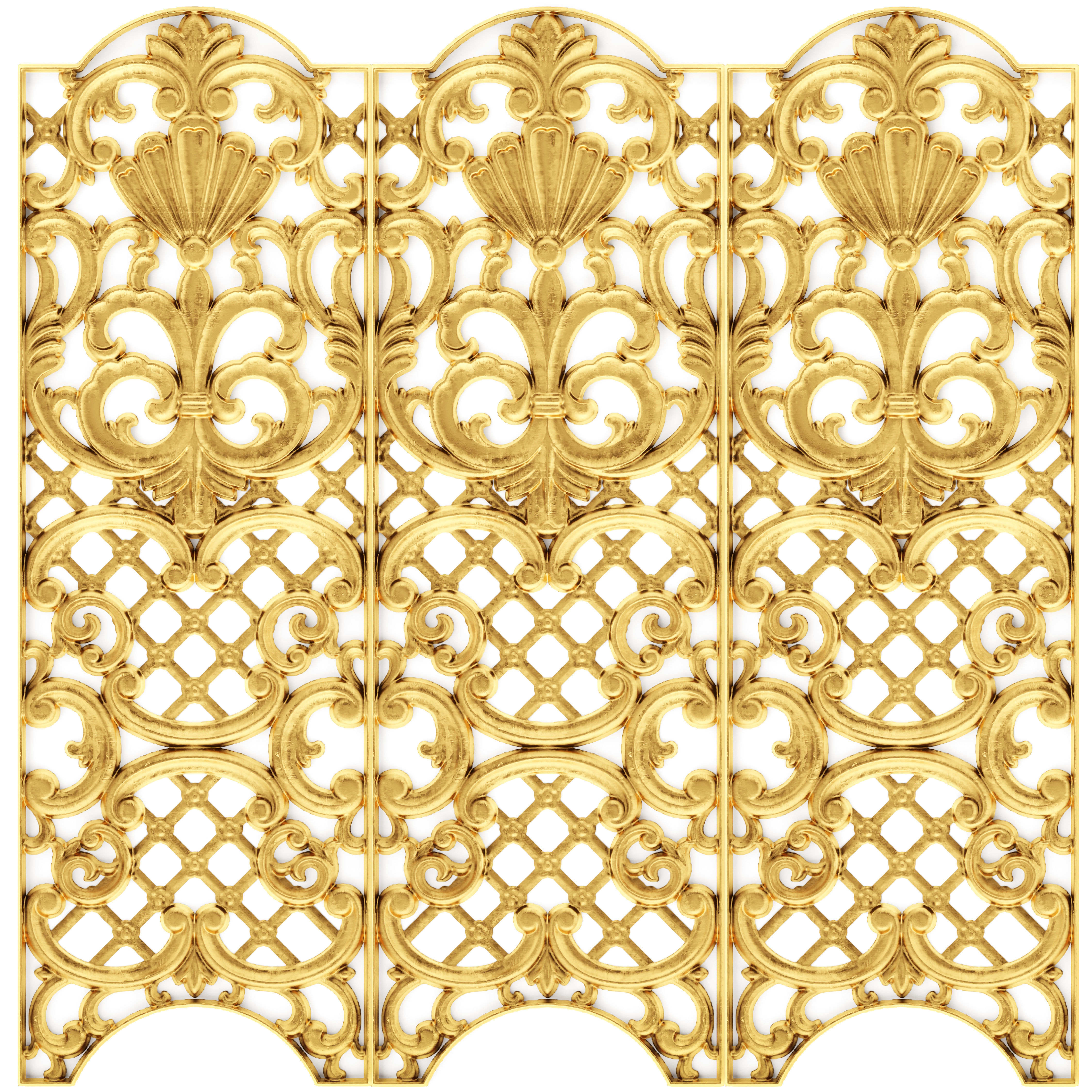 Cartouches SET35 3D model_12