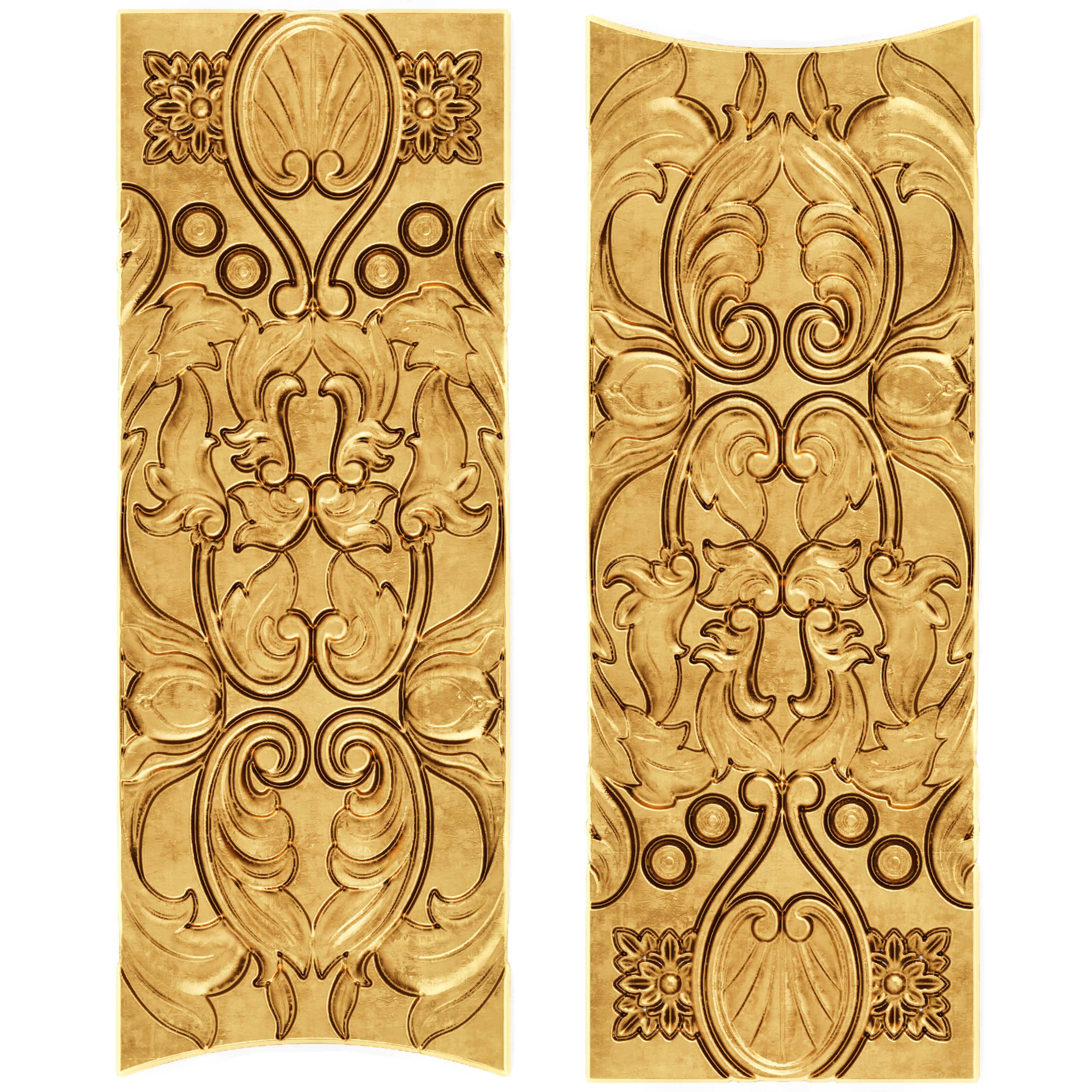 Cartouches SET35 3D model_3