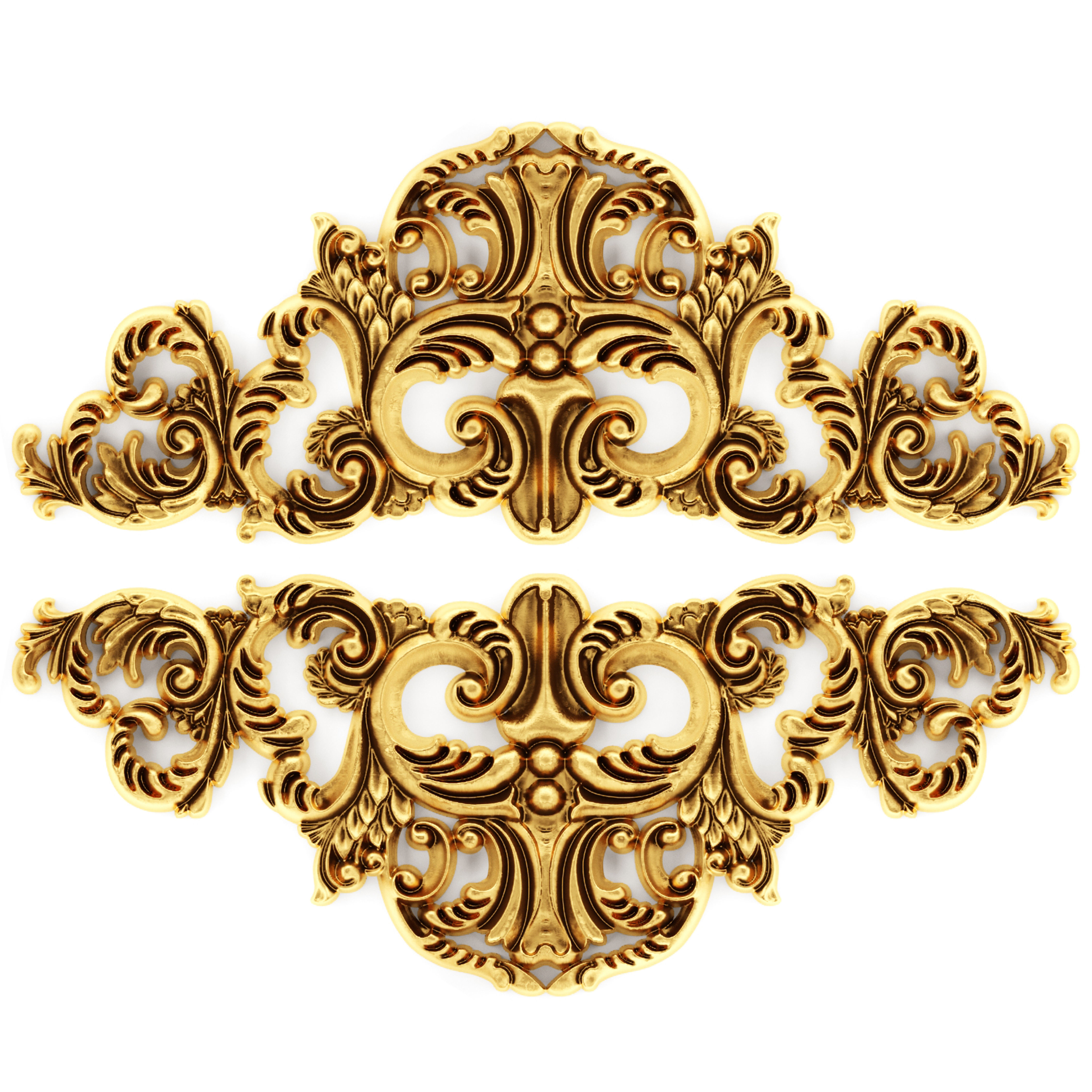 Cartouches SET35 3D model_11