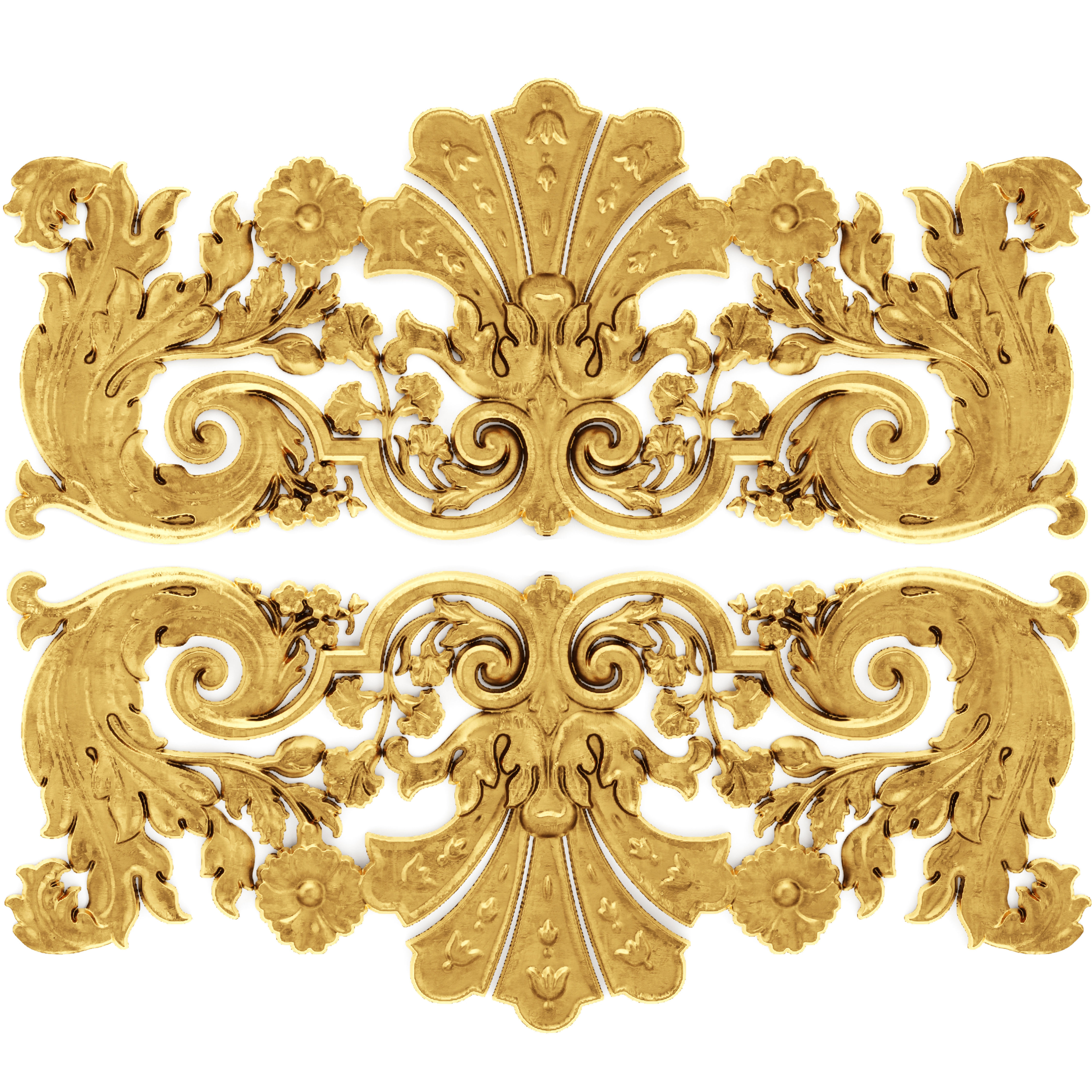 Cartouches SET35 3D model_16