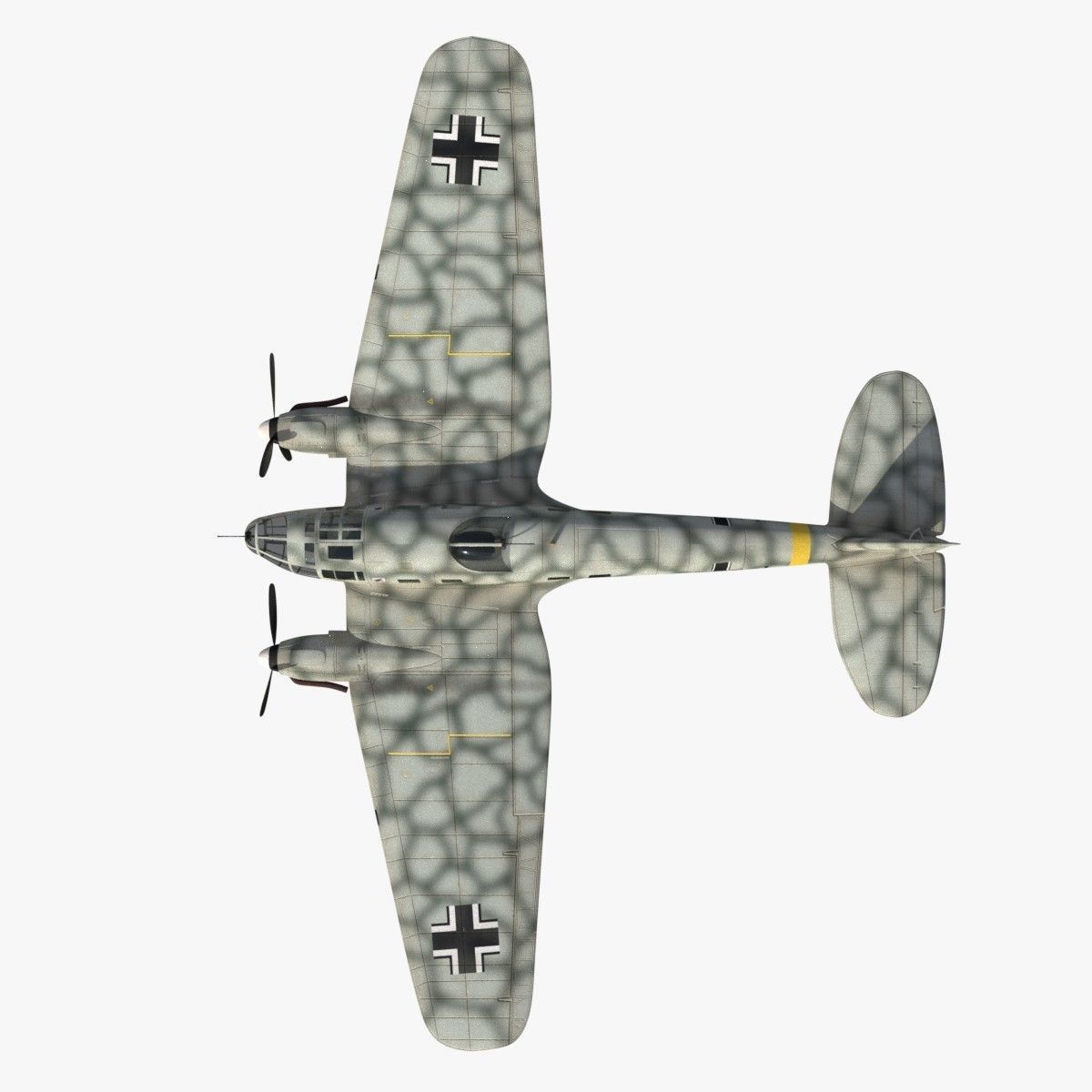 Heinkel He 111 - Mega Collection Low-poly 3D model_38