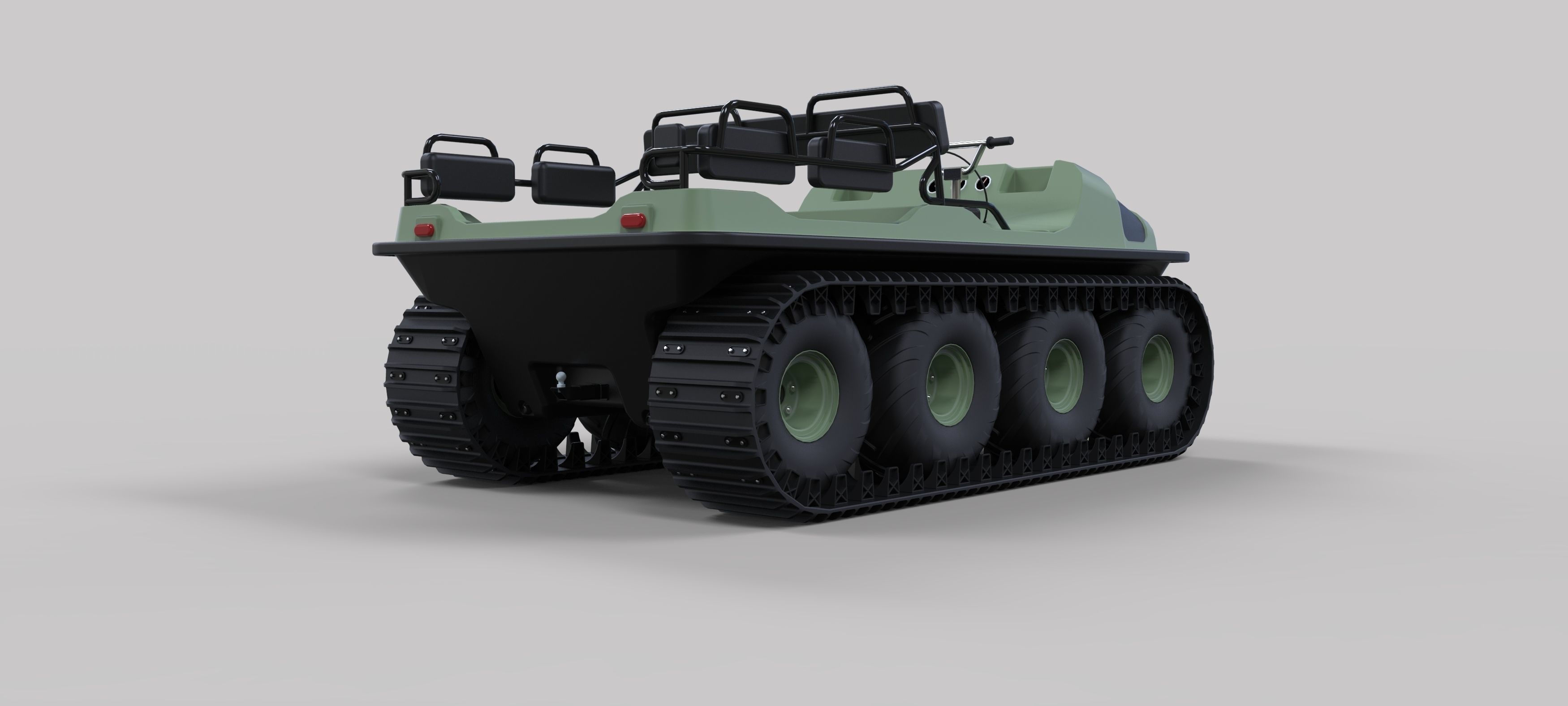 Argo 750 HD 8x8 with tracks 3D model_10