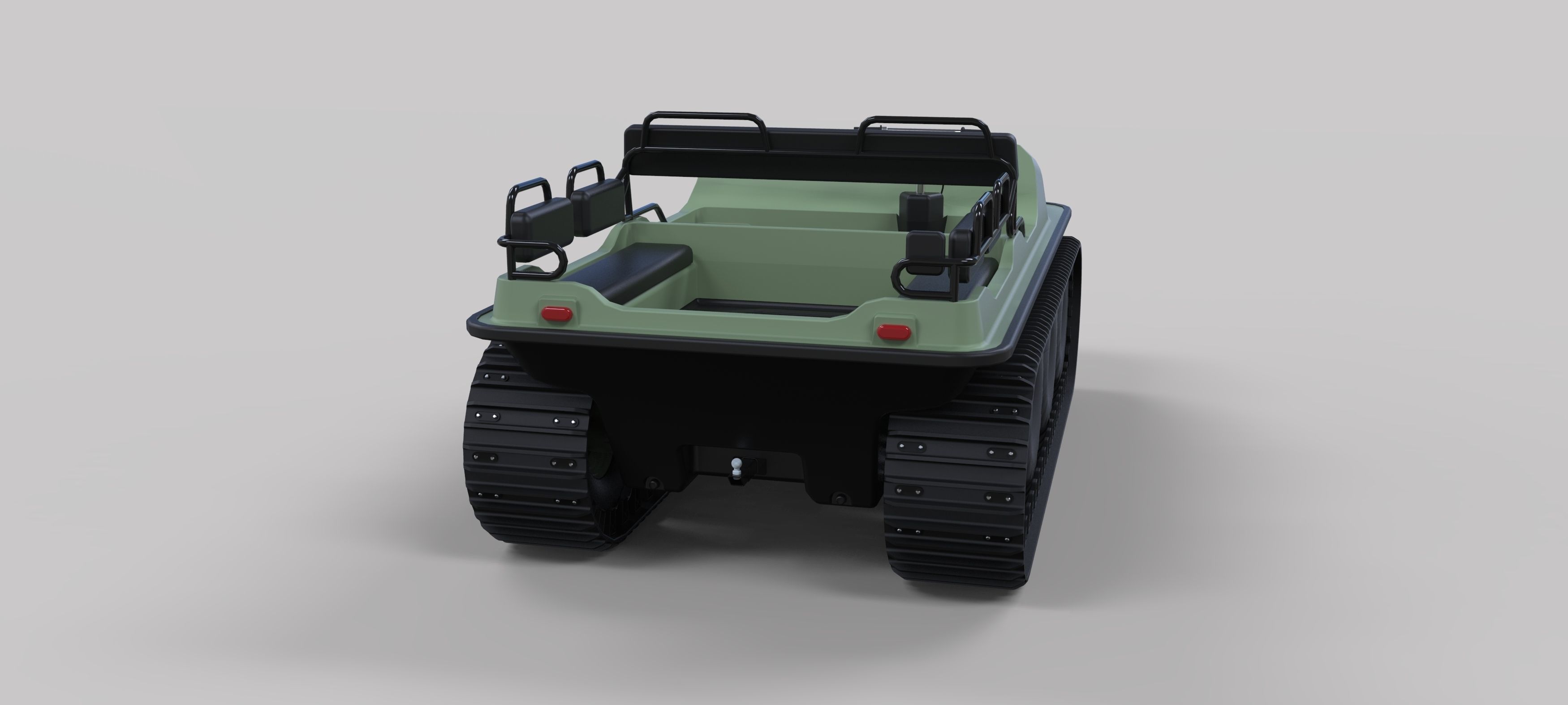 Argo 750 HD 8x8 with tracks 3D model_11