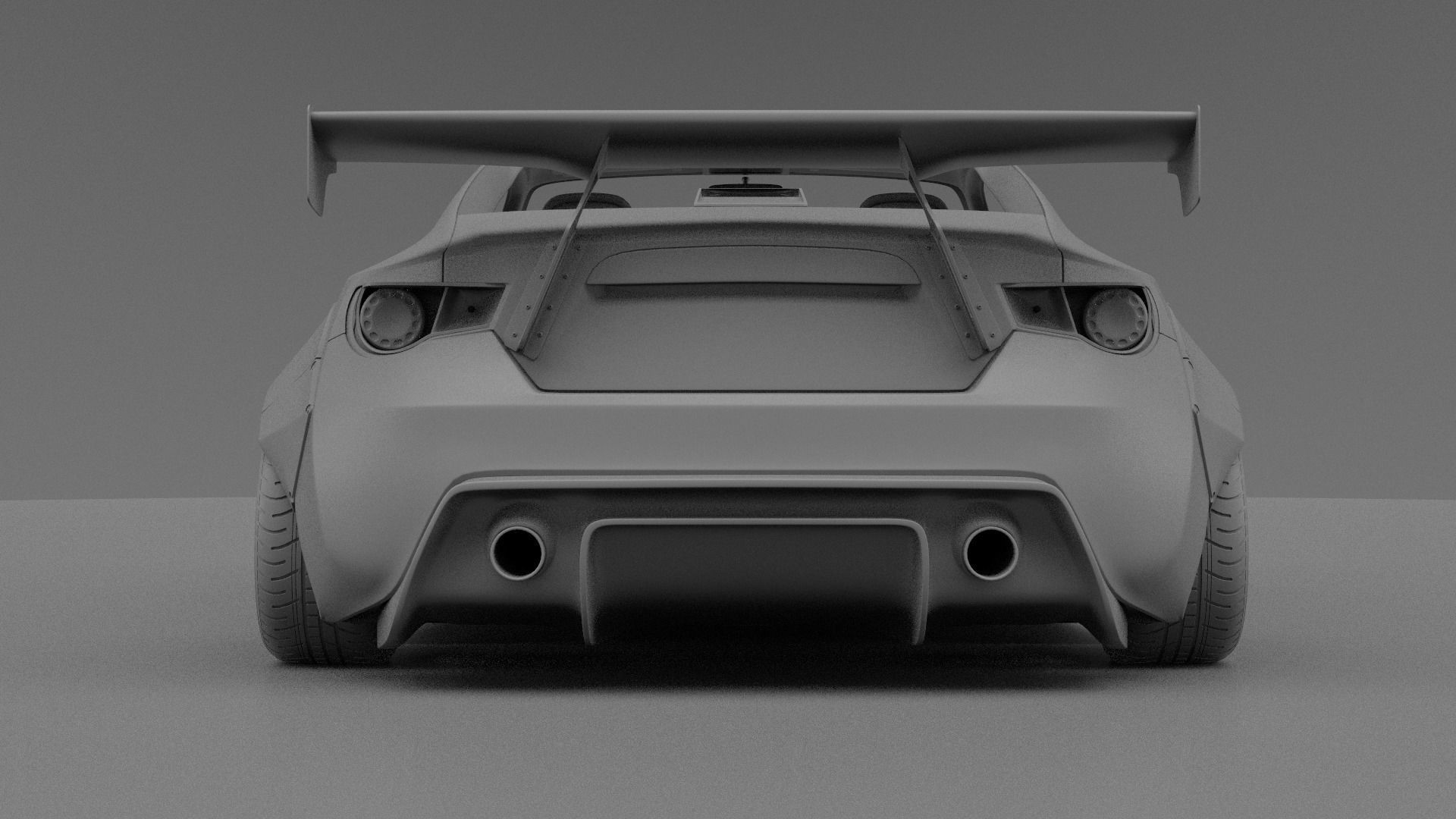 subaru BRZ rocket bunny 3D model_15