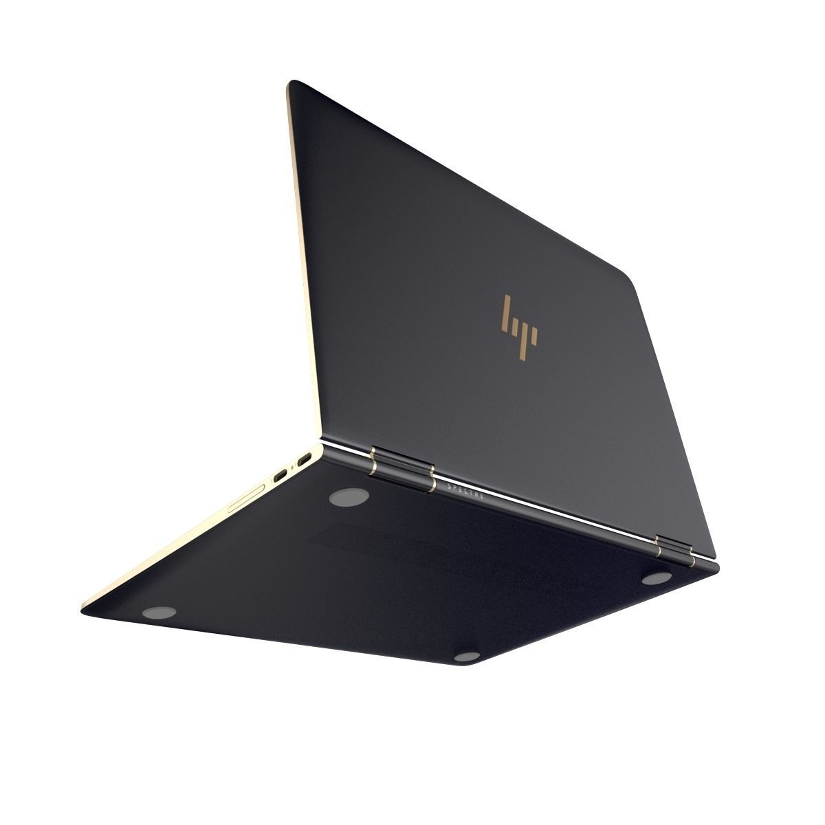 New HP Spectre x360 13-inch 2017 Laptop 3D model_3