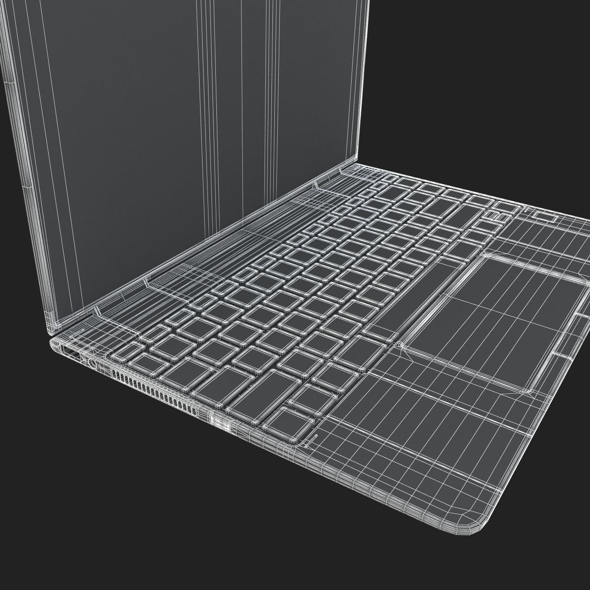 New HP Spectre x360 13-inch 2017 Laptop 3D model_22