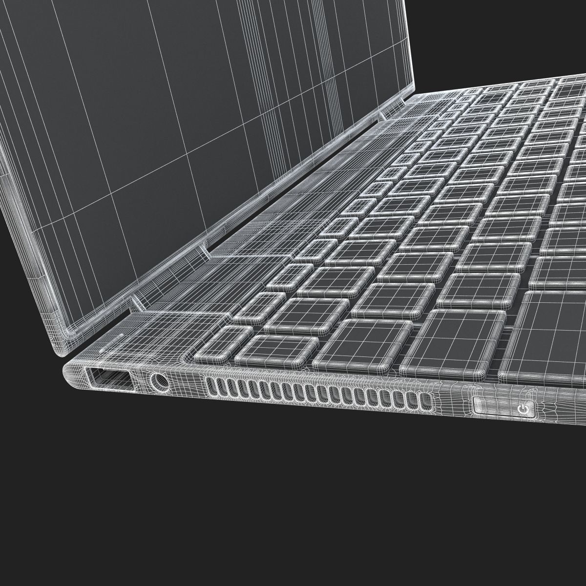 New HP Spectre x360 13-inch 2017 Laptop 3D model_30