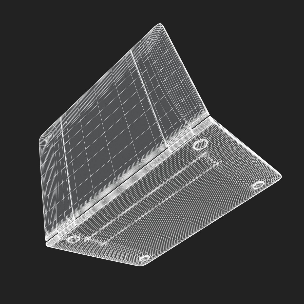 New HP Spectre x360 13-inch 2017 Laptop 3D model_23