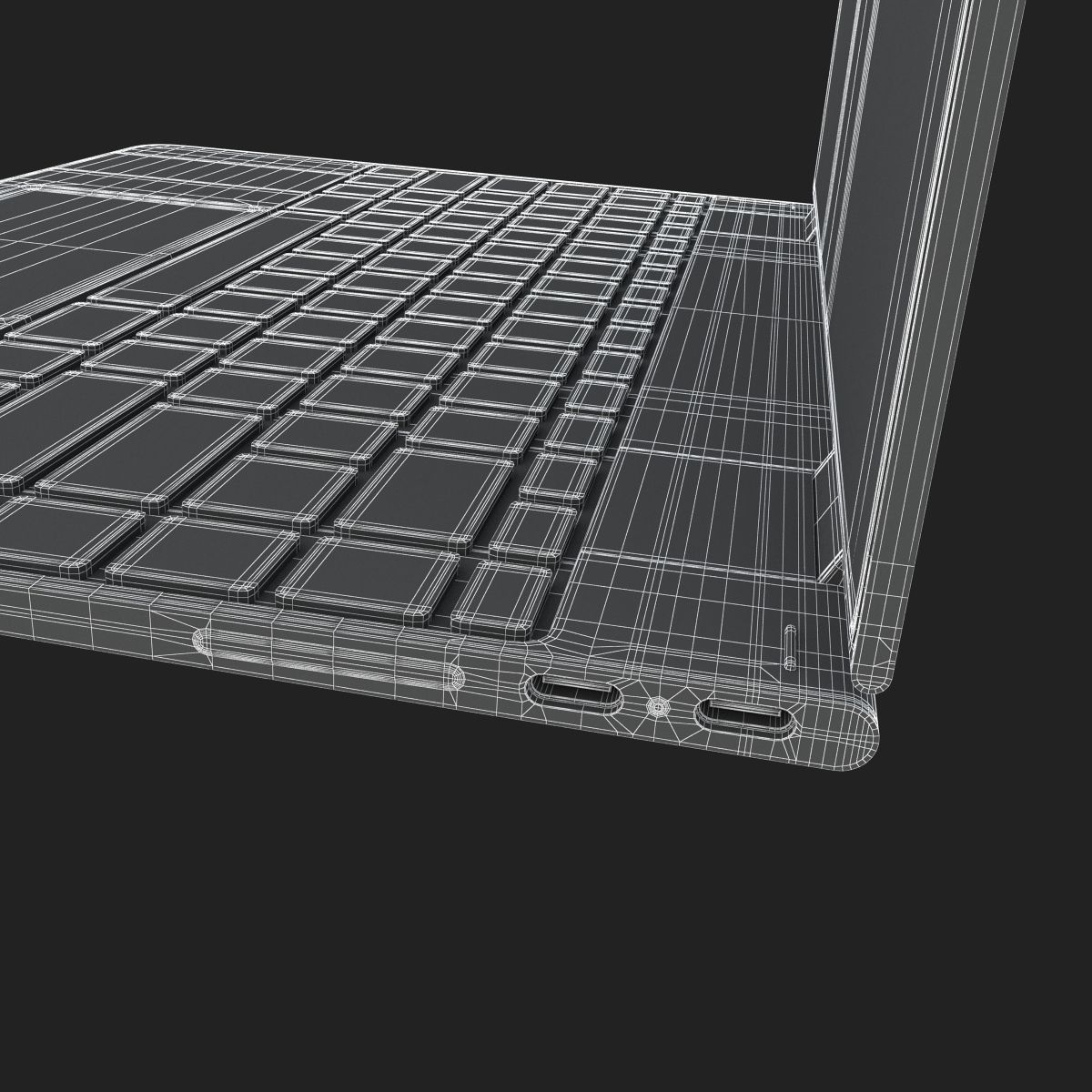 New HP Spectre x360 13-inch 2017 Laptop 3D model_29