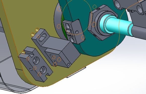 rotating mechanism 3D model_3