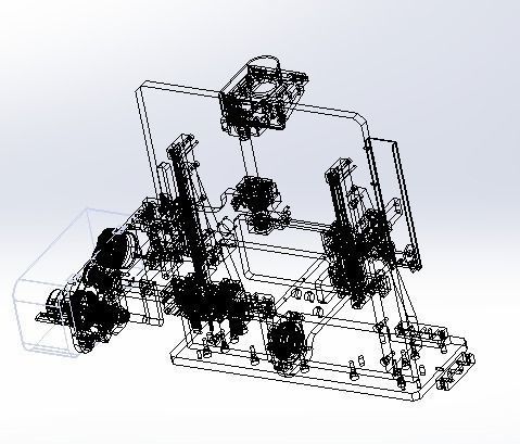 rotating mechanism 3D model_6