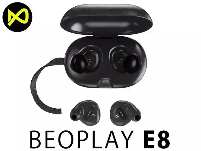 Bang And Olufsen Beoplay E8 Wireless Premium Earbuds 3D model