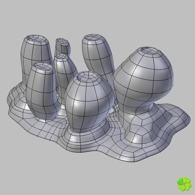 Antennarius low-poly with custom textures Low-poly 3D model_36