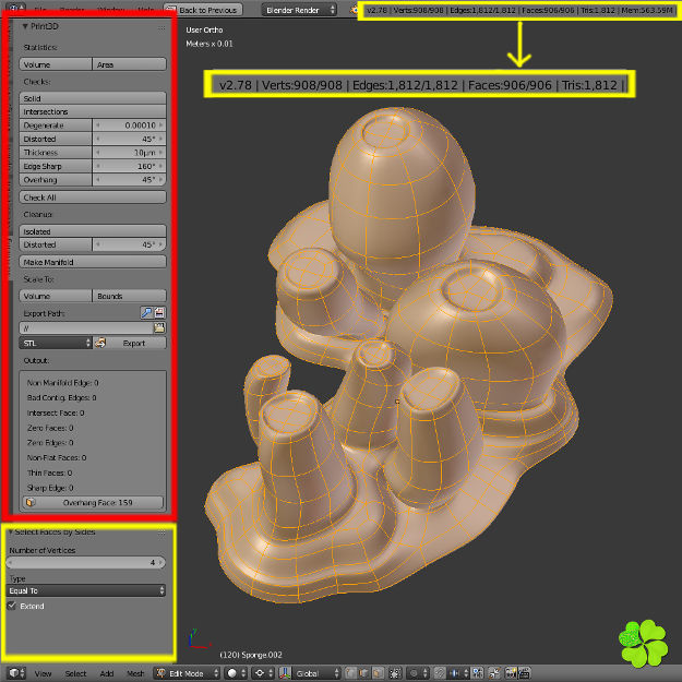 Antennarius low-poly with custom textures Low-poly 3D model_38