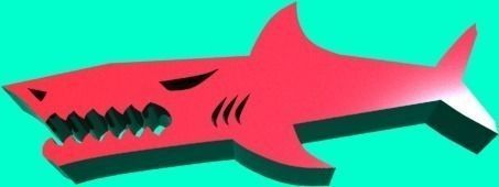 Evil Jaws 2  3D print model_2