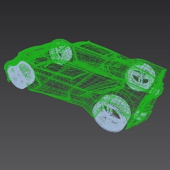 Itonox futuristic racer concept 3D model_12