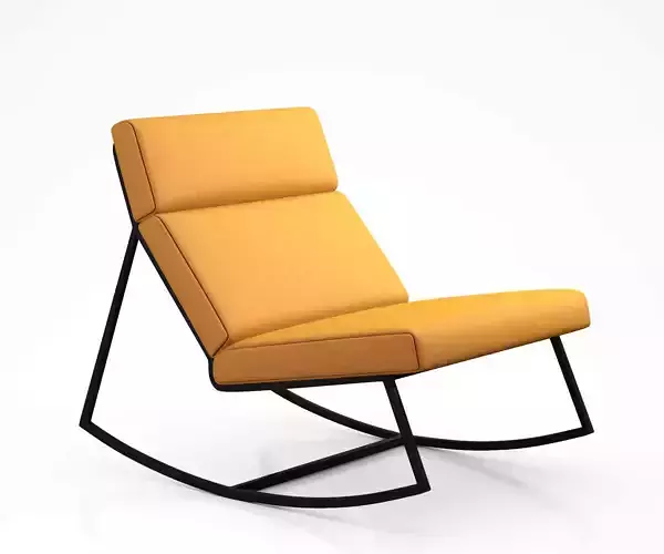 GT Rocker lounge chair by Gus Modern 3D model