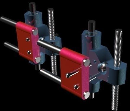 Printrbot LC V2 - Z Carraige design V1 Free 3D print model_3