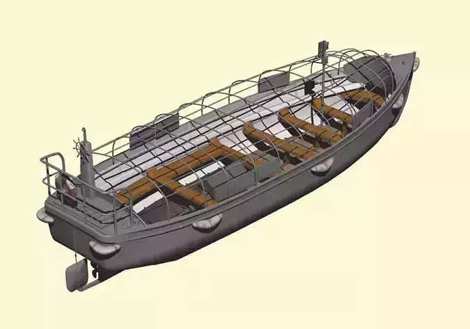 Imperial Japanese Navy 12m motor launch